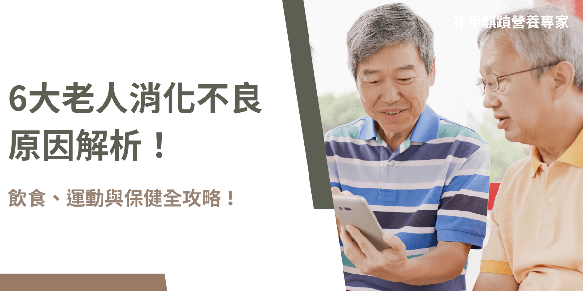 兩位長者觀看手機，解析老人消化不良的原因與保健策略